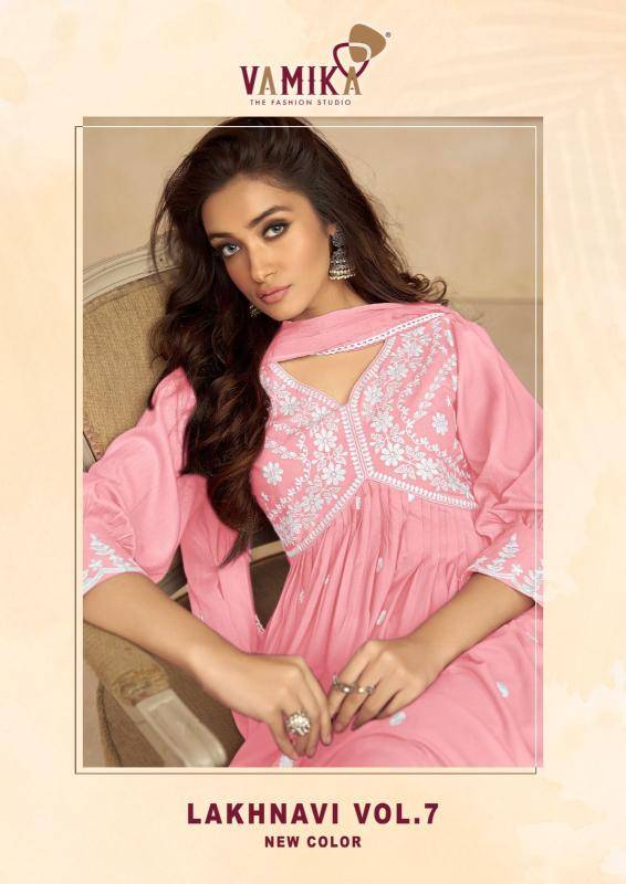 VamikaTM lakhnavi vol 7 Kurti manufacturers in Pune